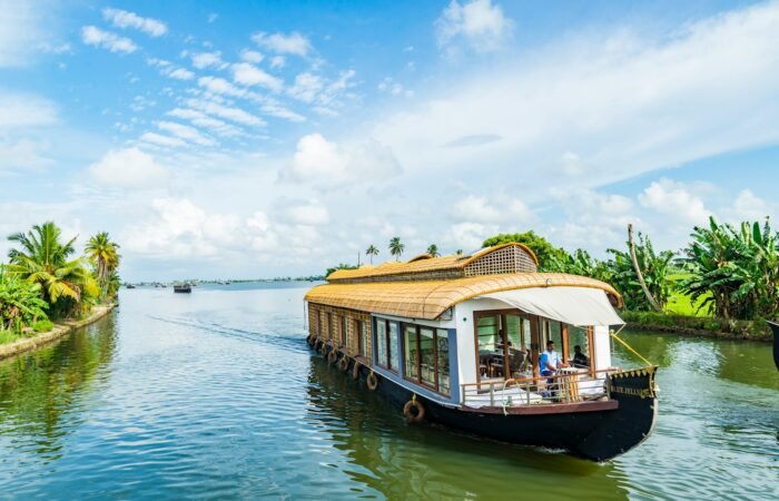 Picture of Houseboat sailing in Alapuzha Back Waters