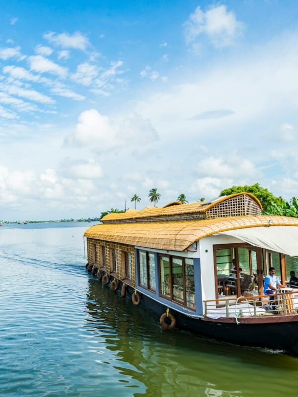 Picture of houseboat in Alleppey Kerala